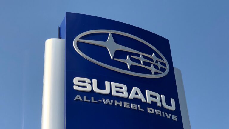 Subaru official site