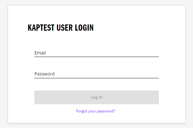 Enter Id and Password to Login to Kaplan Nursing Student Portal