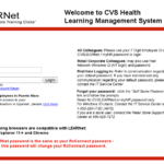 cvs learnet login at cvslearnet.cvs.com