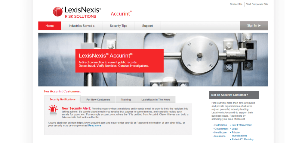 Lexisnexis Accurint Login - Accurint Law Enforcement Portal Login Guide