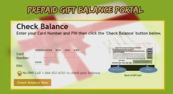 check prepaid gift balance