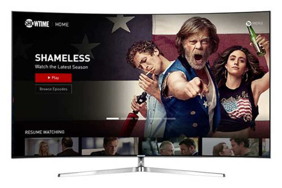 how to get showtime anytime on samsung smart tv