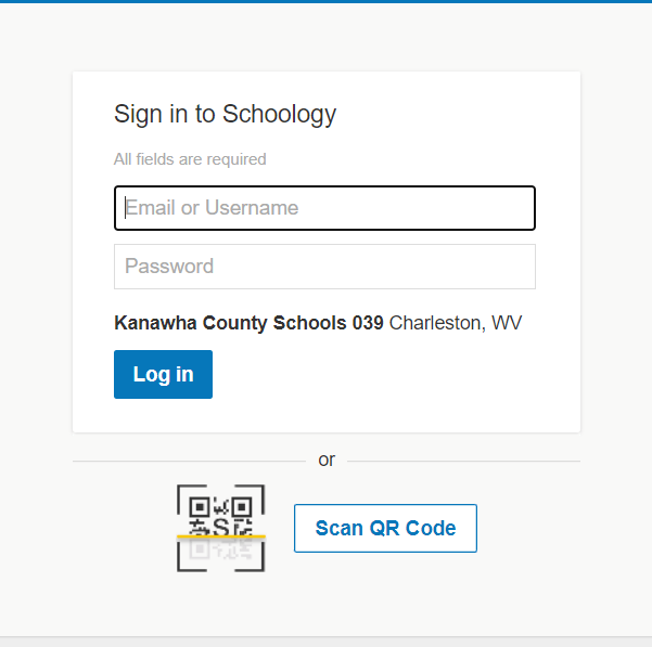login to kanawha schoology portal