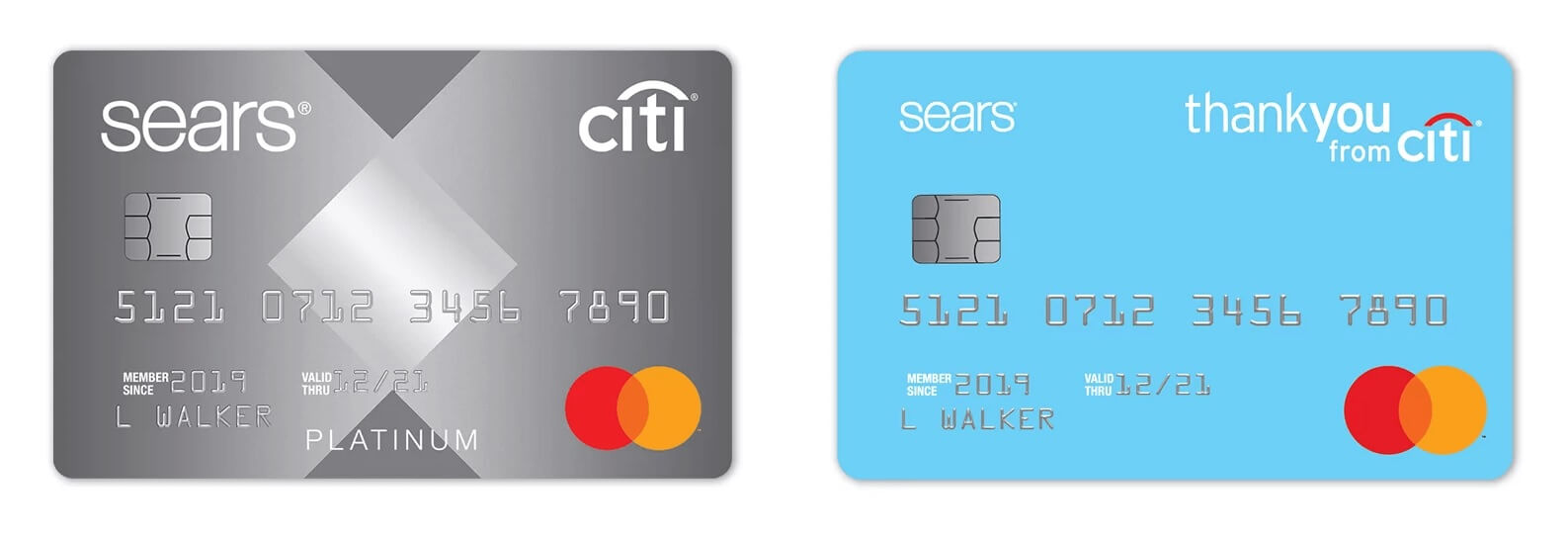 sears credit card page
