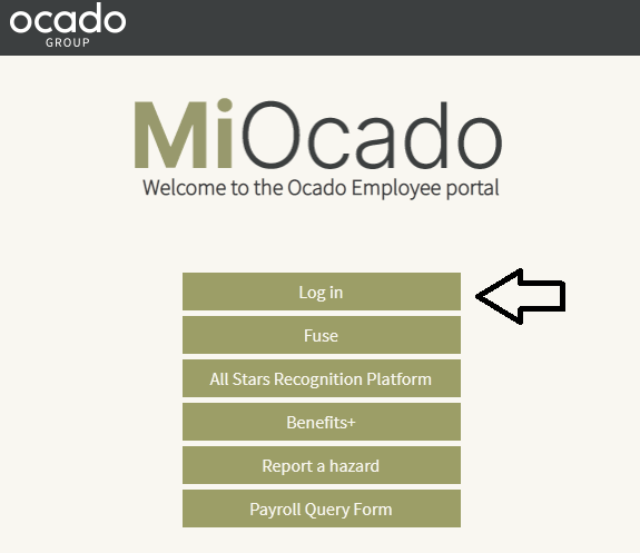 click on login in miocado website