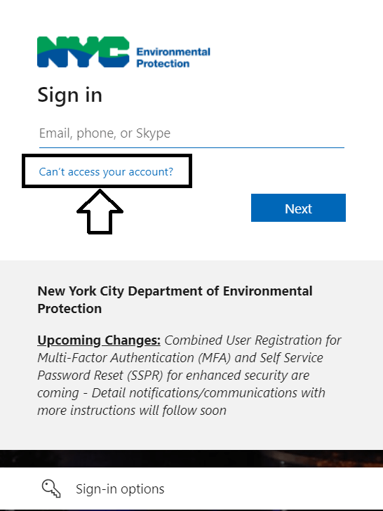 select can't access your access in citytime login nyc portal