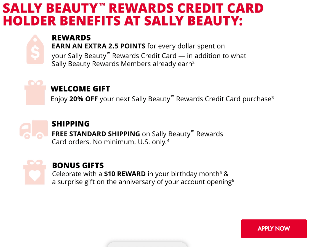 apply for sallys beauty credit card