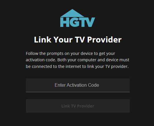 enter watch.hgtv.com activate code