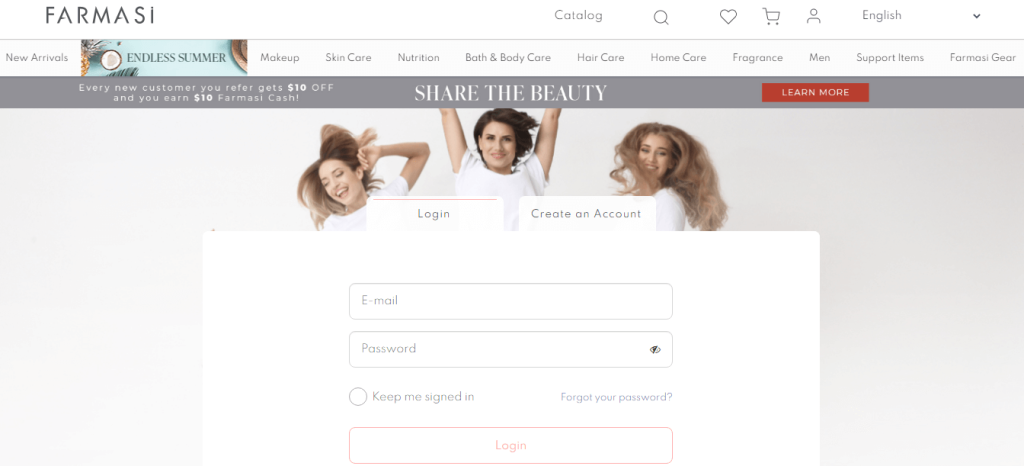 Farmasi Influencer Login At Farmasius Farmasi Beauty Influencer