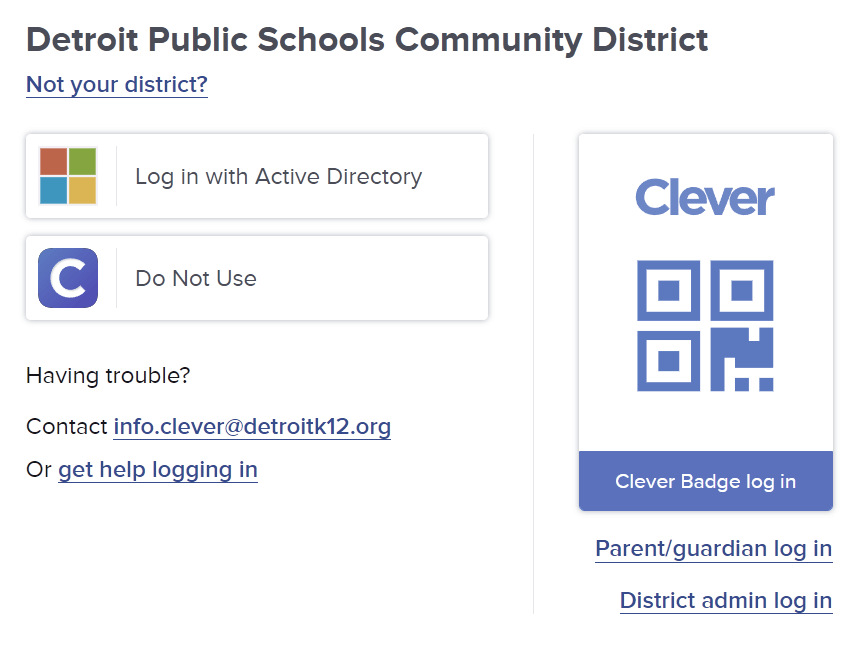 login to clever dpscd student portal