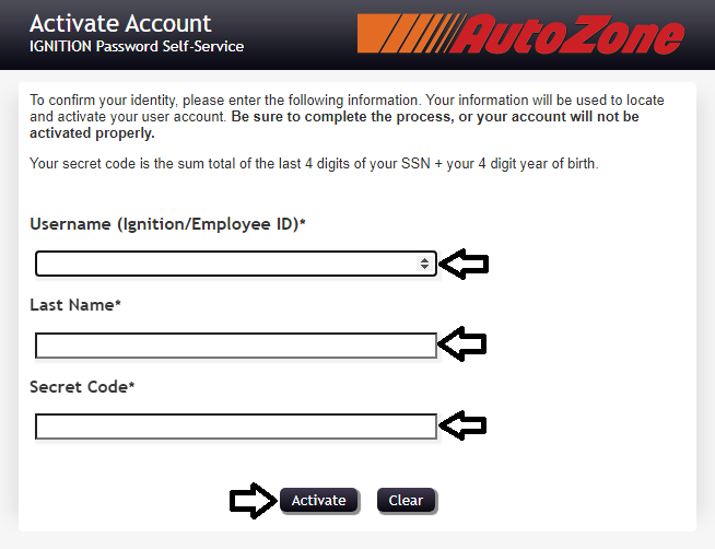 azpeople autozone account registration