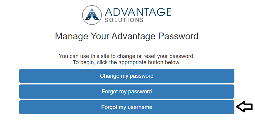 recover asmconnects login username