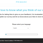 Tell Primark Survey @ www.tellprimark.co.uk and Win £1000 Cash [2023]