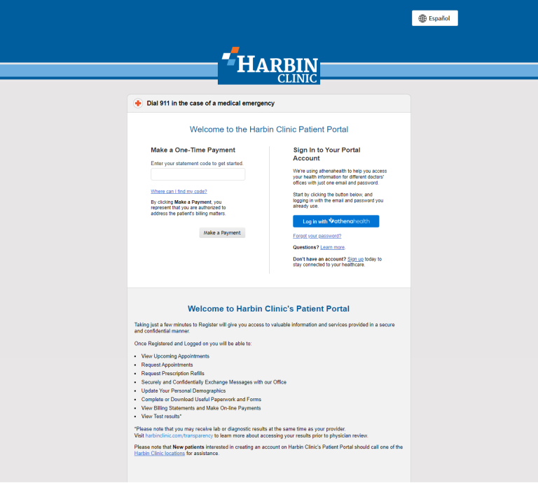 Harbin Clinic Patient Portal Login At Harbinclinic Com   Harbin Clinic Patient Portal Login 768x690 