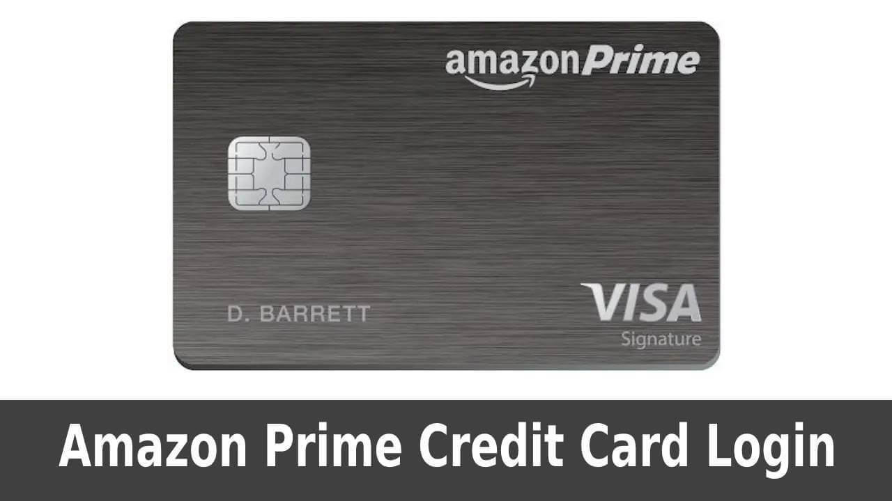 amazon prime credit card login
