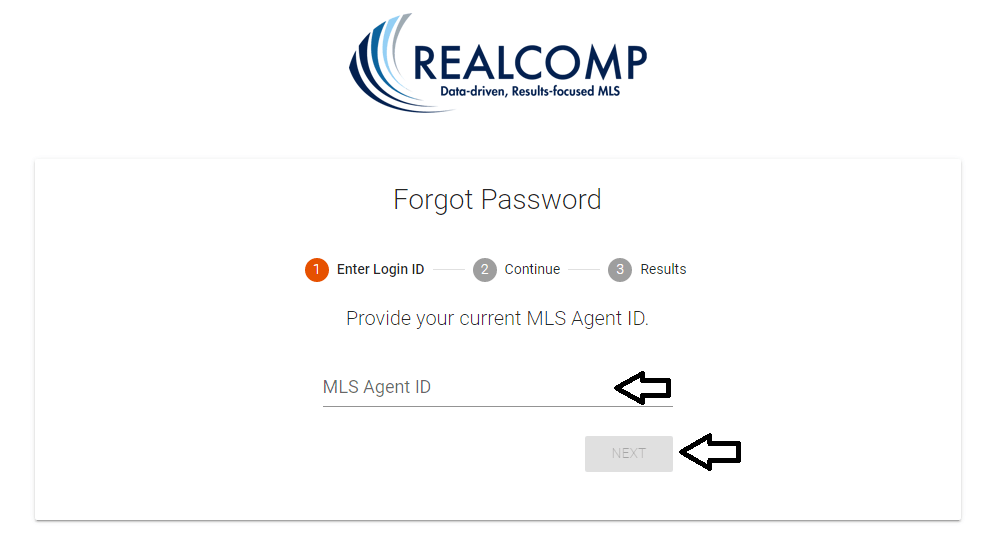 change realcomponline login password