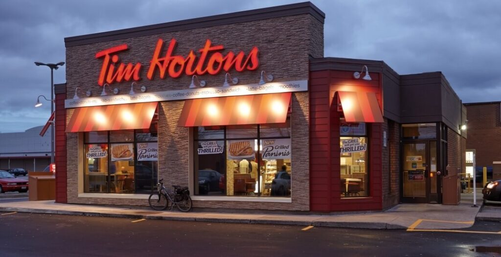 about tim horton's