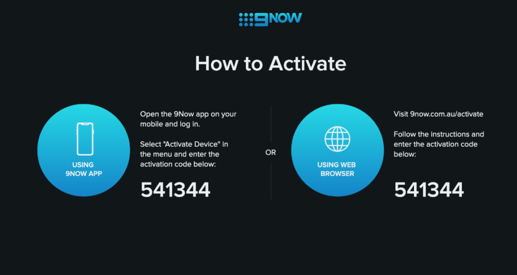 activate 9now app on amazon firestick