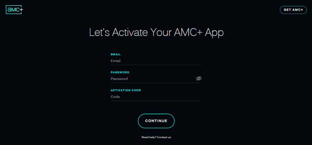 activate amc plus using amcplus.com activate