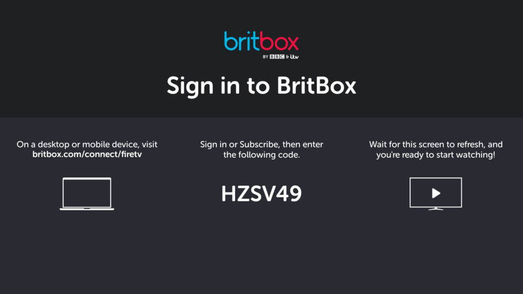 activate britbox on fire tv