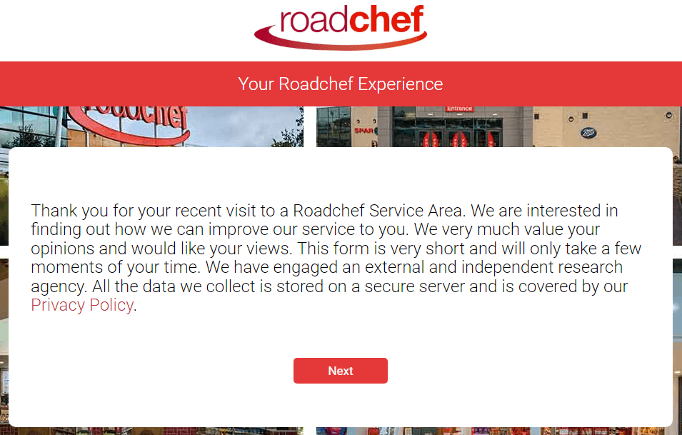 roadchef customer satisfaction survey