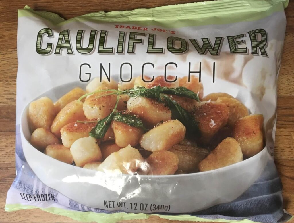trader joe's cauliflower gnocchi