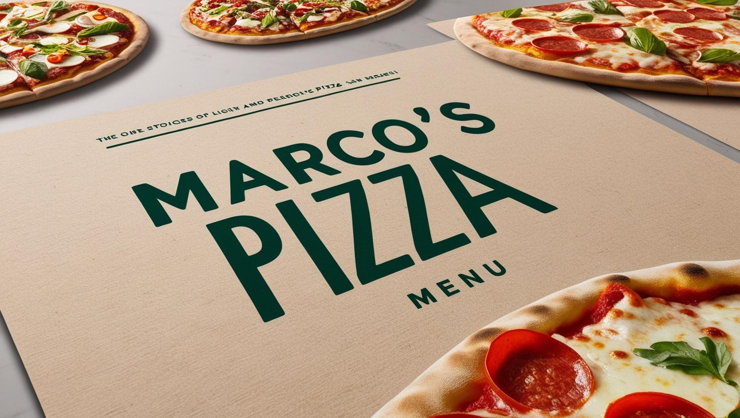 Marco’s Pizza Menu with Prices