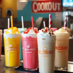 Cook Out Milkshake Menu