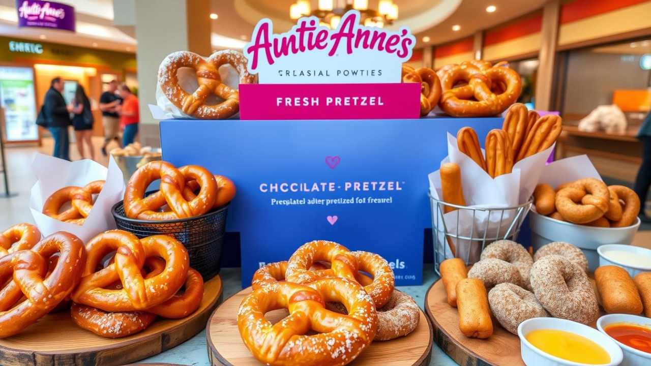 Auntie Anne’s Catering Menu