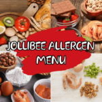 Jollibee Allergy Menu