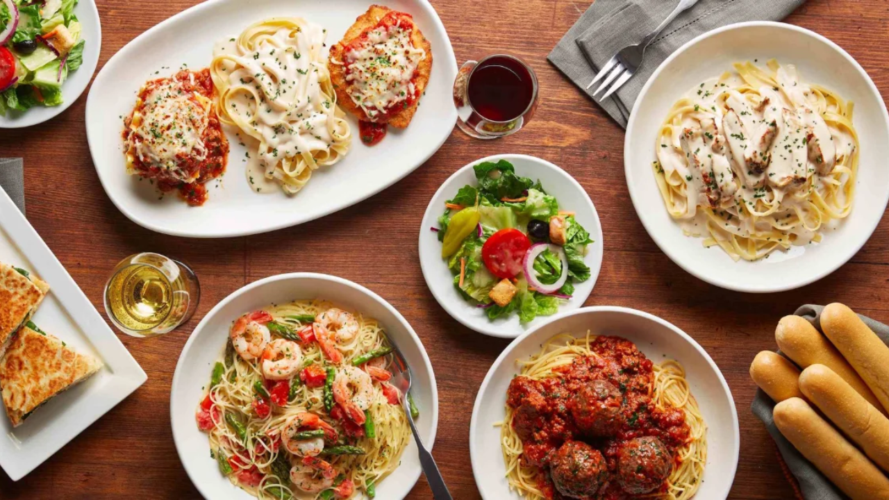 Olive Garden Lunch Menu Specials & Deals