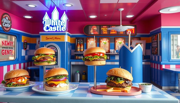 White Castle Dinner Menu