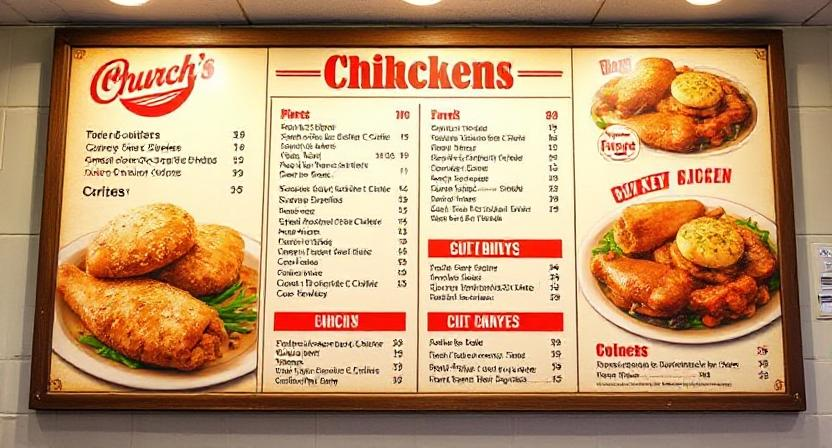 Church’s Chicken Allergen Menu Guide 2023