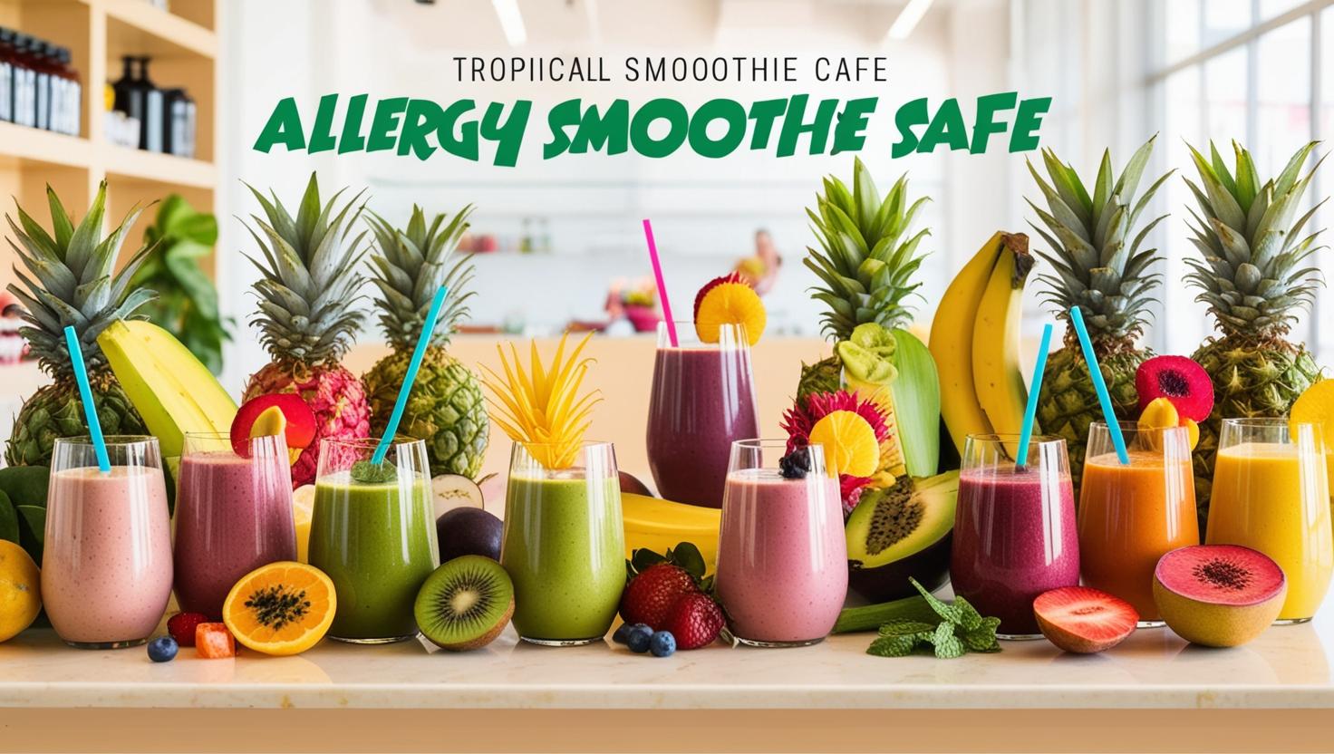 Allergy-Safe Options at Tropical Smoothie Cafe