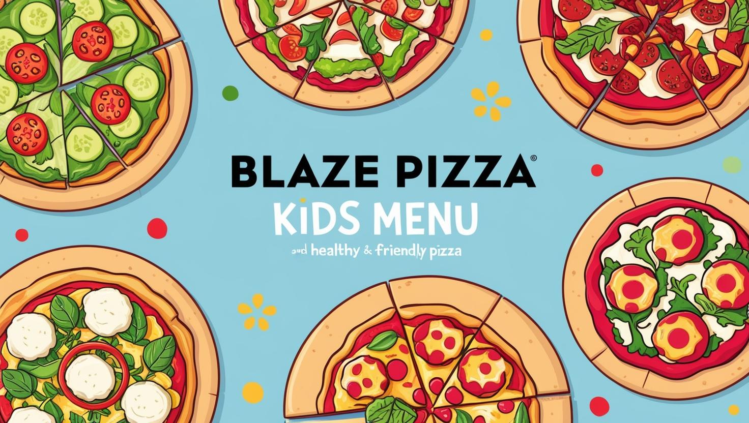 Blaze Pizza Kids Menu