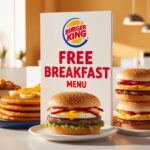 Burger King Free Breakfast Menu