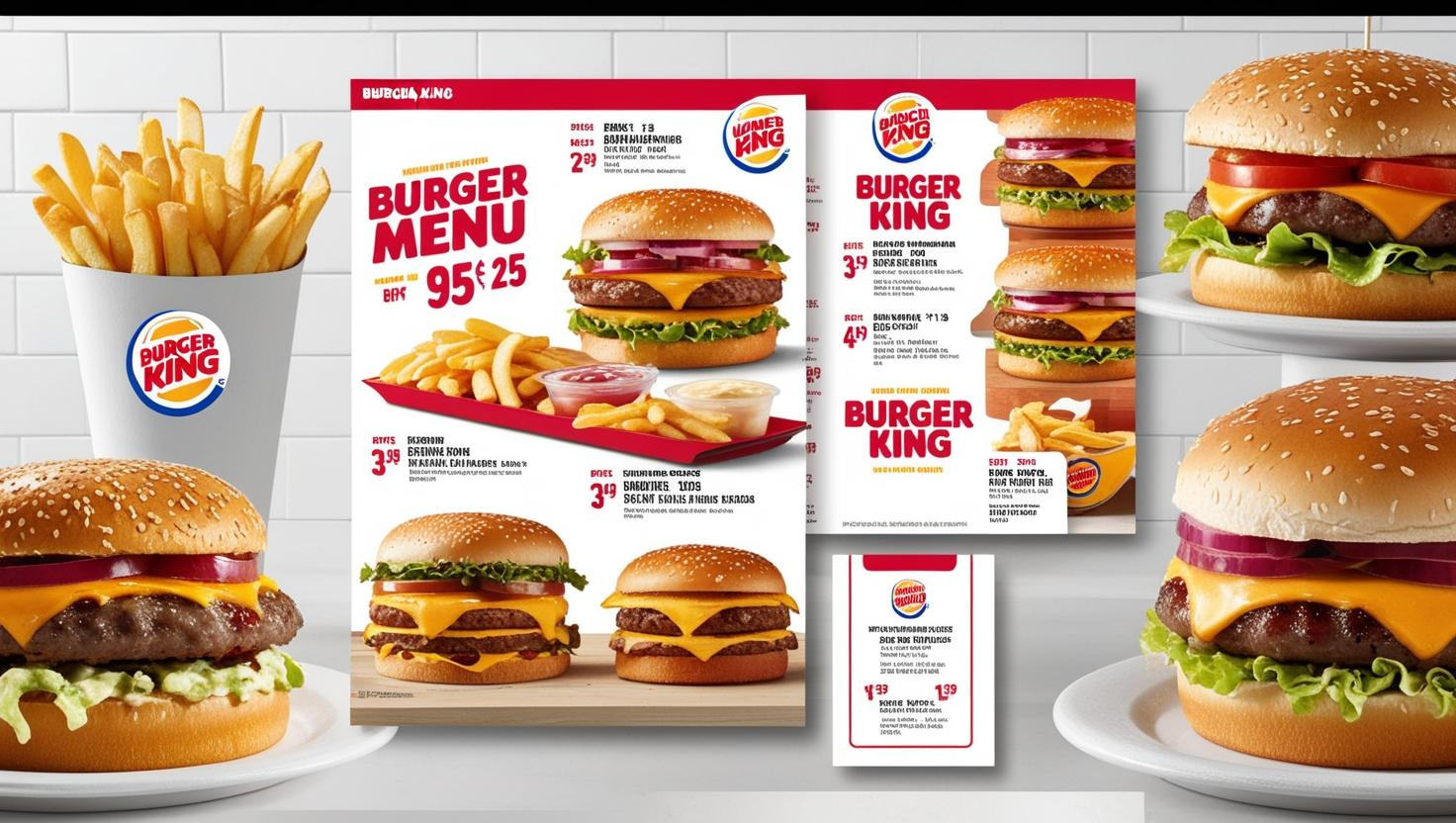 Burger King Full Menu With Prices