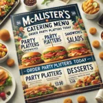 McAlister’s Catering Menu