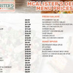 McAlister’s Menu