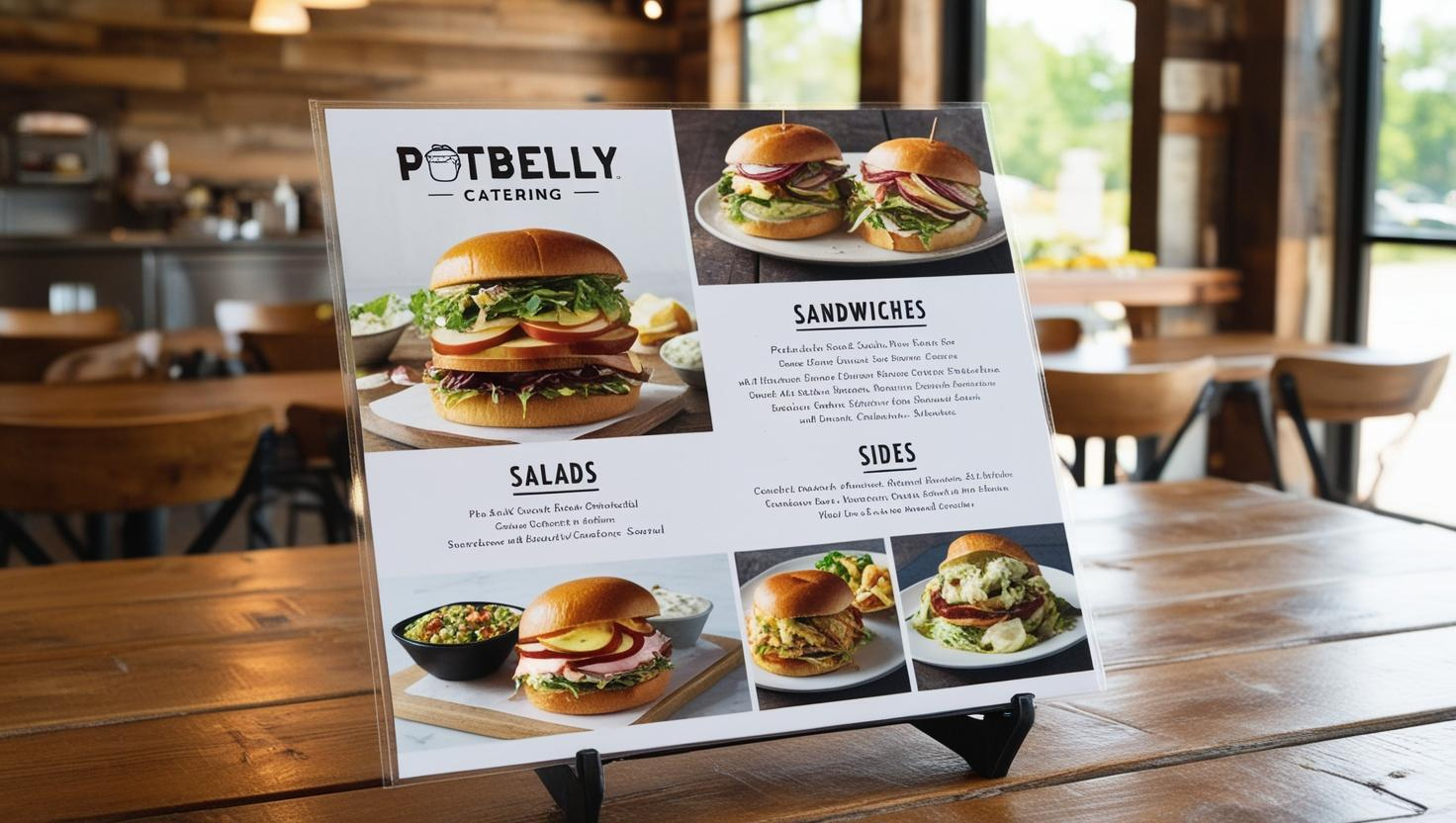 Potbelly Catering Menu