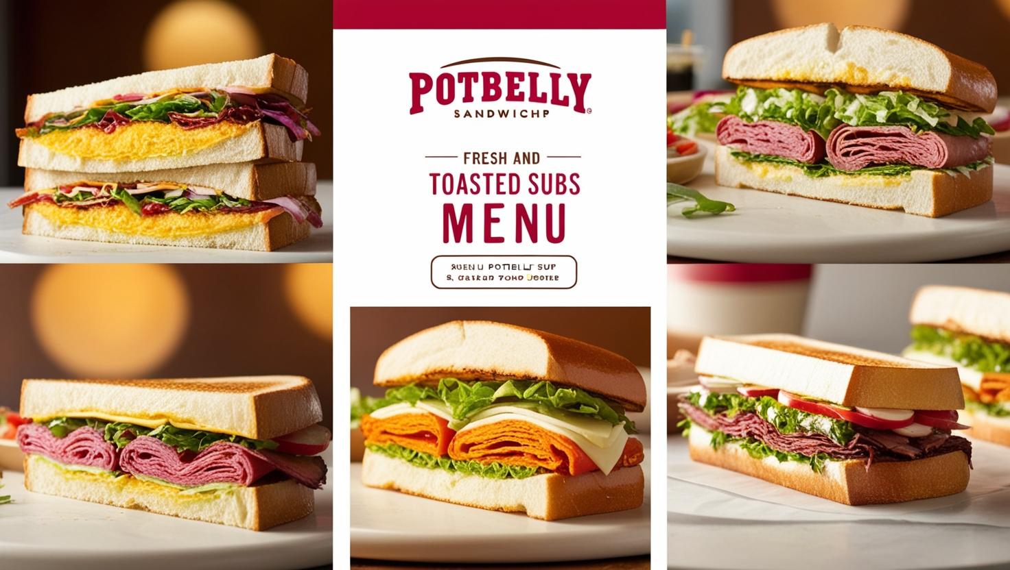 Potbelly Sandwich Menu