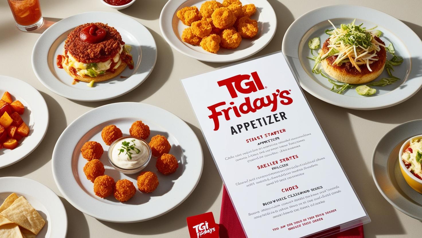 TGI Fridays Appetizer Menu