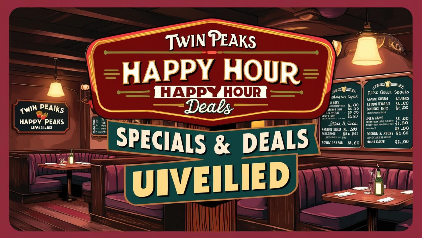 Twin Peaks Happy Hour Specials & Deals Unveiled