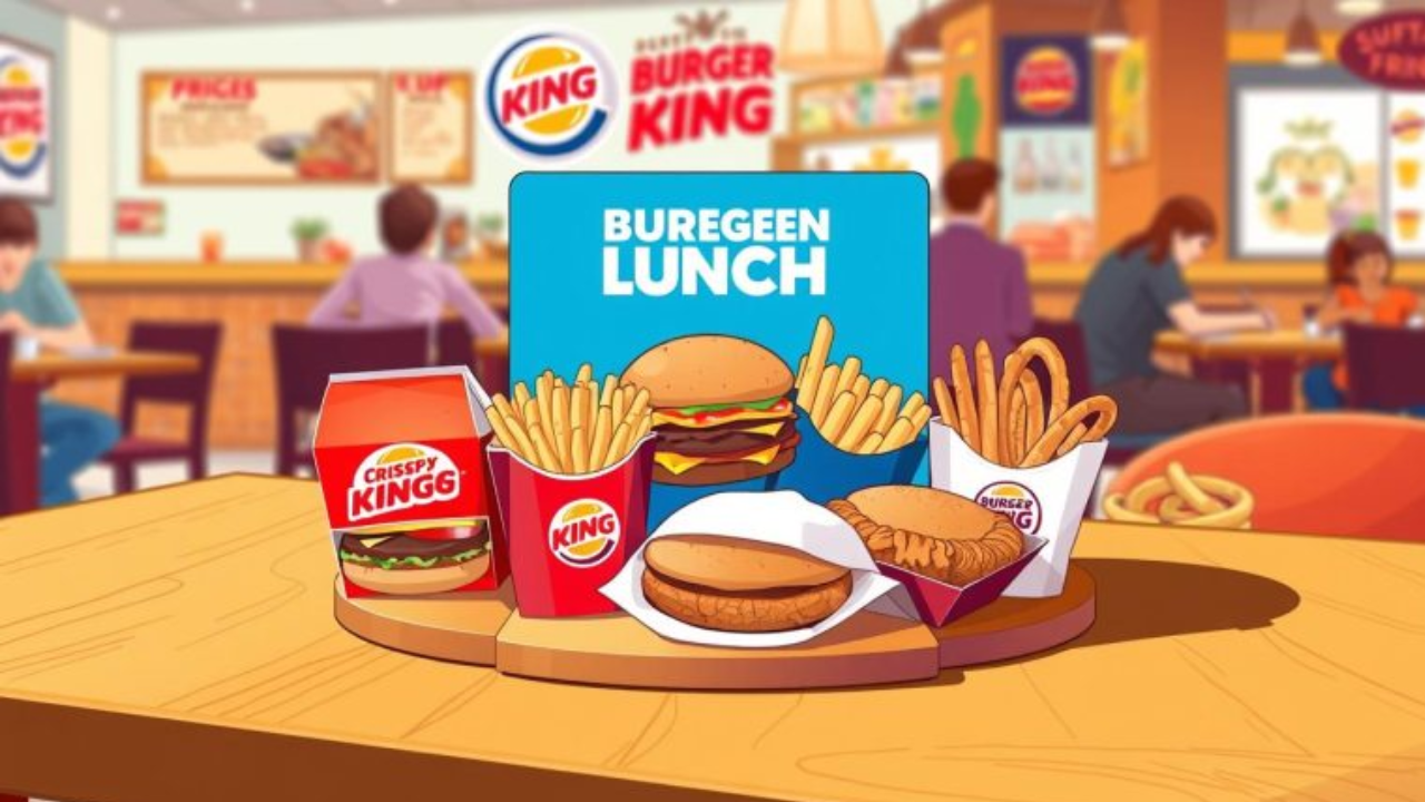 Burger King Lunch Menu