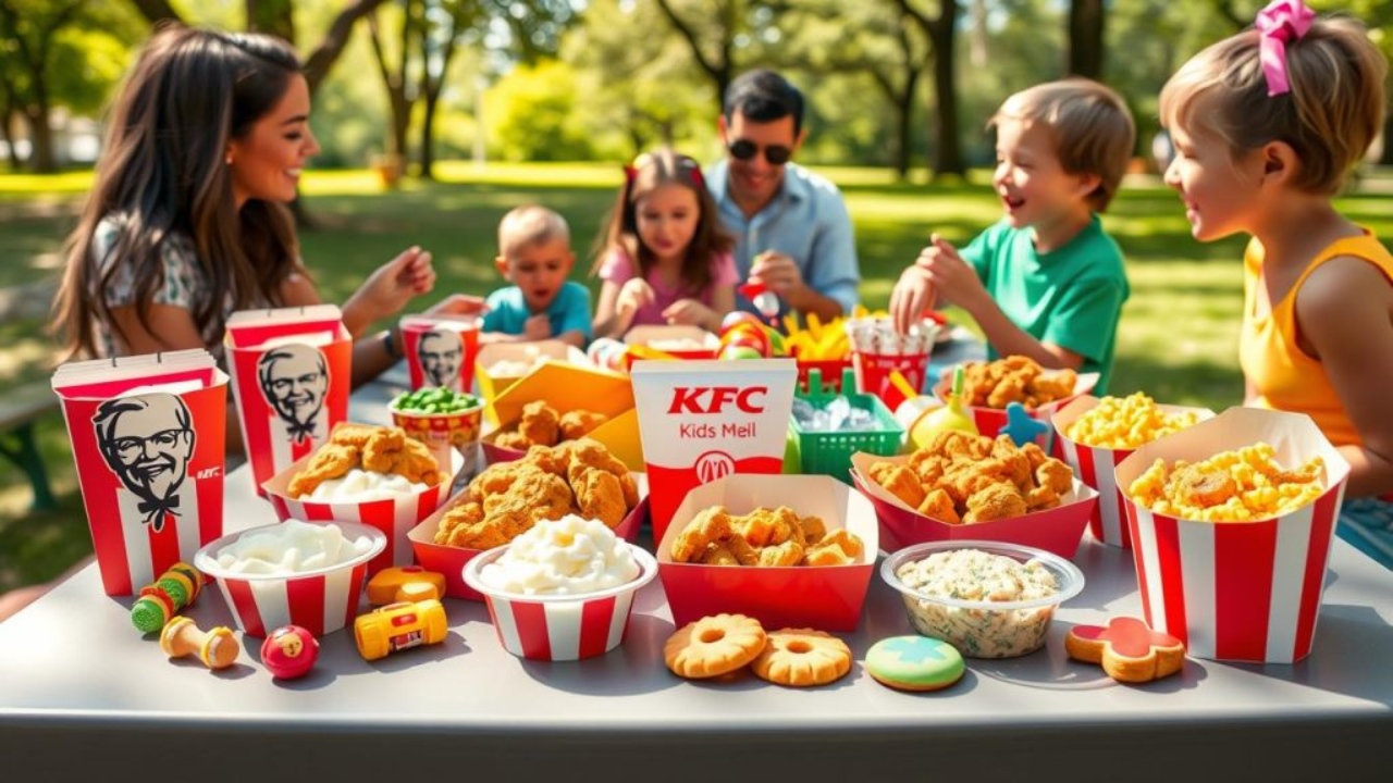 KFC Kiddies Menu