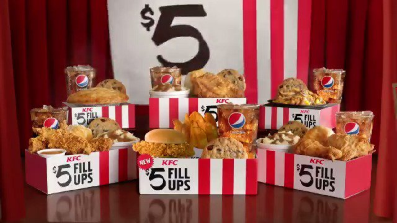 kfc 5 dollar menu