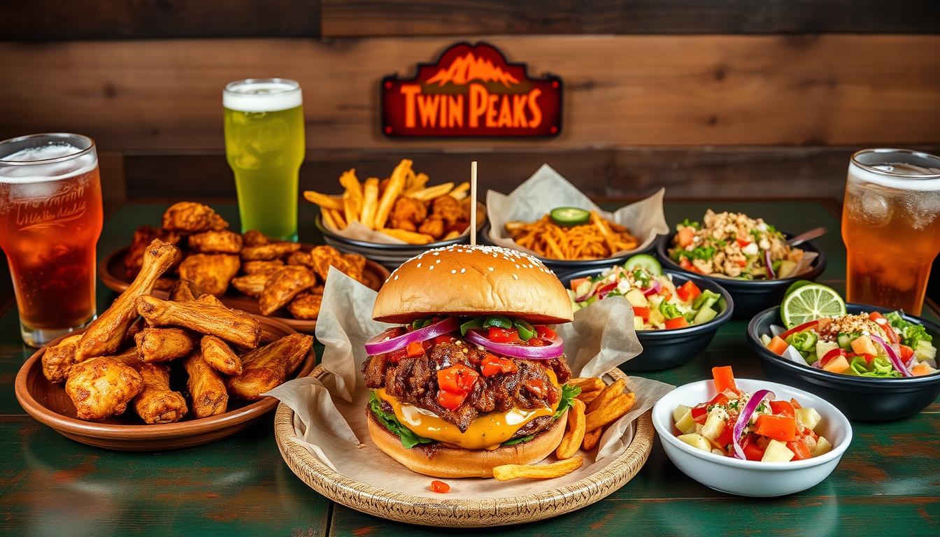 Twin Peaks Doral Menu