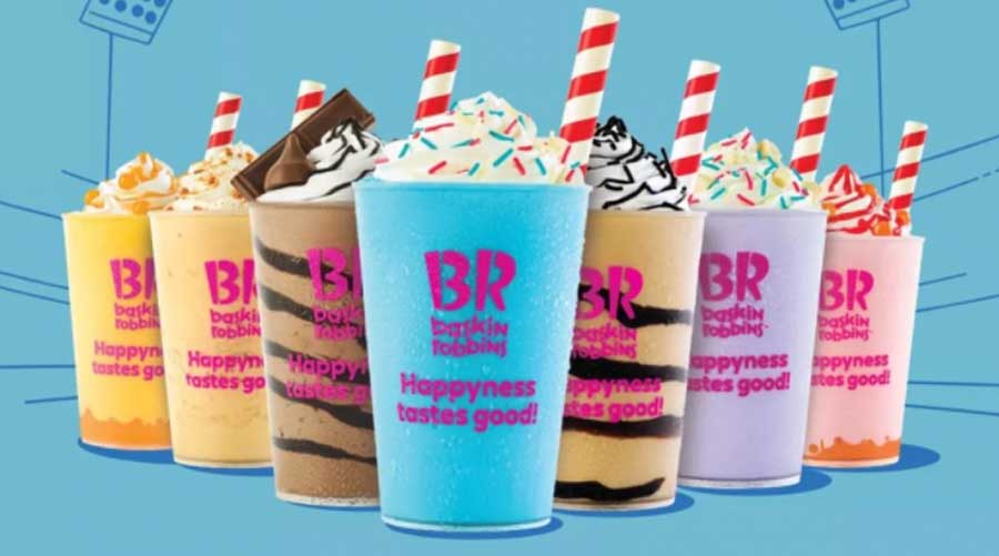 Baskin Robbins Drink Menu