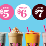 Baskin Robbins Milkshake Menu