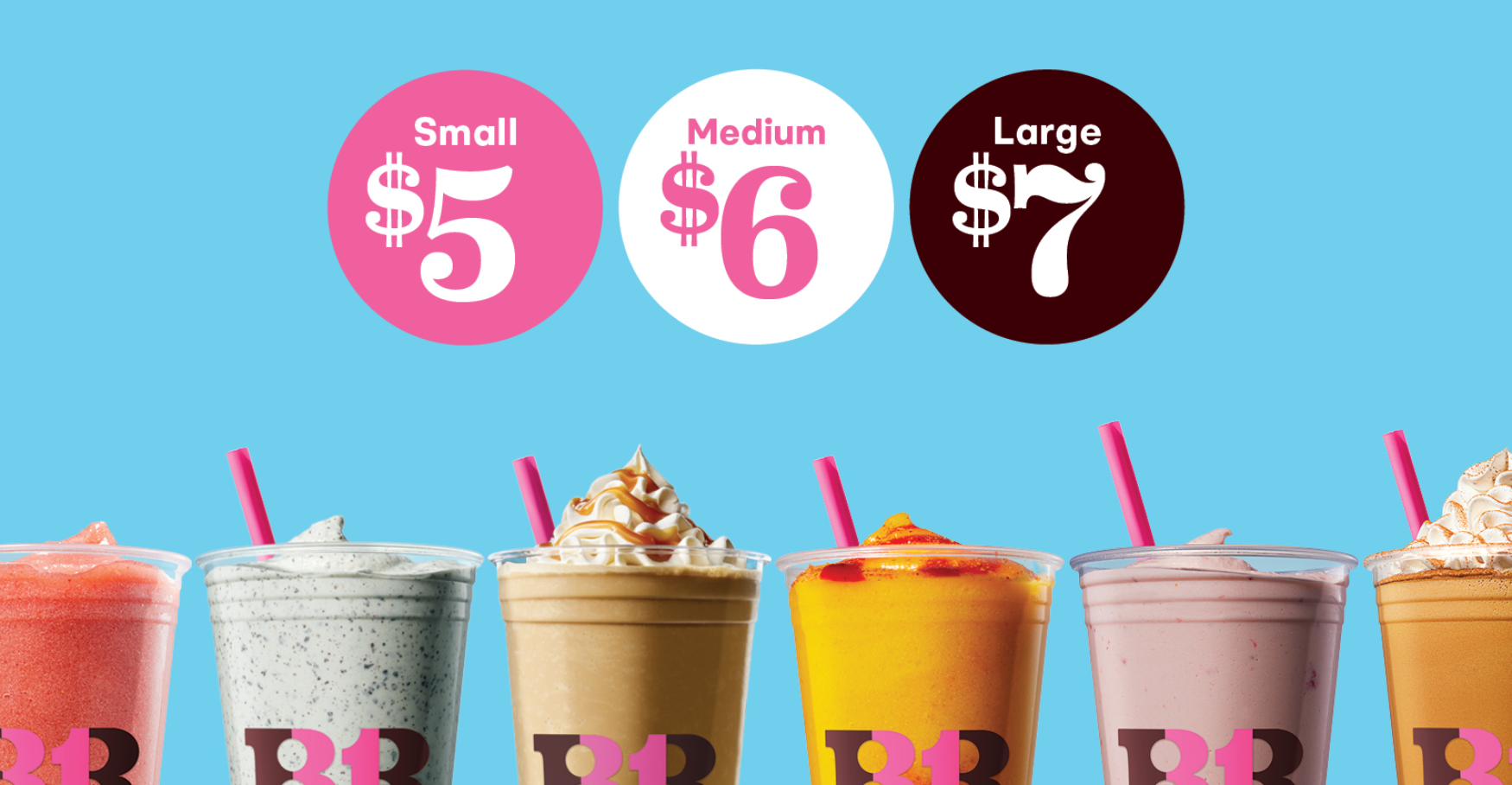 Baskin Robbins Milkshake Menu